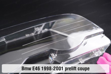 Стекло на фару BMW 3 E46 Coupe (1998-2003) IV поколение дорестайлинг правое.
В н. . фото 10