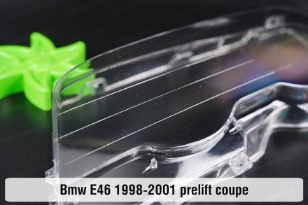Стекло на фару BMW 3 E46 Coupe (1998-2003) IV поколение дорестайлинг левое.
В на. . фото 6