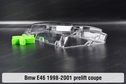 Стекло на фару BMW 3 E46 Coupe (1998-2003) IV поколение дорестайлинг левое.
В на. . фото 7
