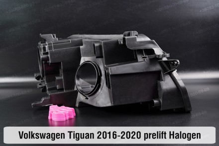 Новый корпус фары VW Volkswagen Tiguan Halogen (2016-2020) II поколение дорестай. . фото 4