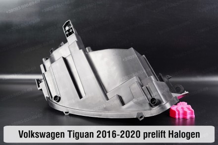Новый корпус фары VW Volkswagen Tiguan Halogen (2016-2020) II поколение дорестай. . фото 7