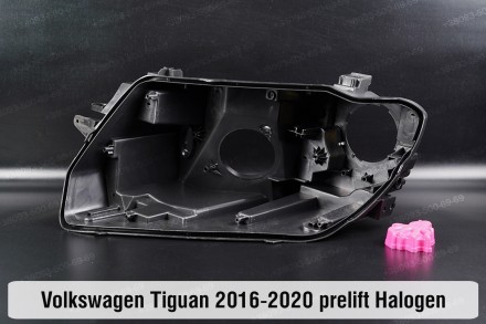 Новый корпус фары VW Volkswagen Tiguan Halogen (2016-2020) II поколение дорестай. . фото 2