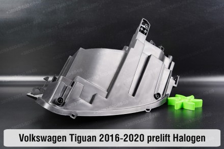 Новый корпус фары VW Volkswagen Tiguan Halogen (2016-2020) II поколение дорестай. . фото 7