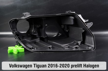 Новый корпус фары VW Volkswagen Tiguan Halogen (2016-2020) II поколение дорестай. . фото 2