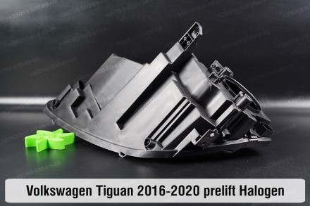 Новый корпус фары VW Volkswagen Tiguan Halogen (2016-2020) II поколение дорестай. . фото 10