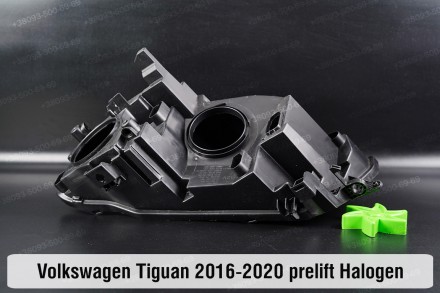 Новый корпус фары VW Volkswagen Tiguan Halogen (2016-2020) II поколение дорестай. . фото 3
