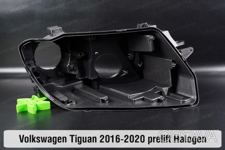 Новый корпус фары VW Volkswagen Tiguan Halogen (2016-2020) II поколение дорестай. . фото 1