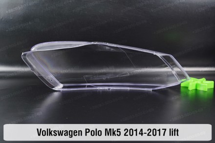 Стекло на фару VW Volkswagen Polo 5 (2014-2018) V поколение рестайлинг левое.
В . . фото 3