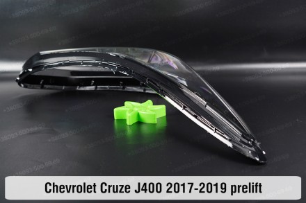 Скло на фару Chevrolet Cruze J400 (2016-2019) II покоління дорестайлінг праве.
У. . фото 8