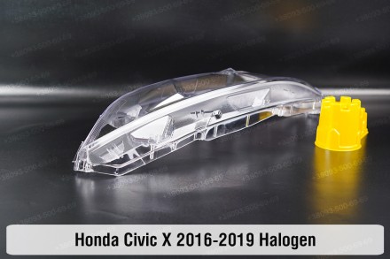 Скло на фару Honda Civic Halogen (2015-2019) X покоління ліве.
У наявності скло . . фото 5