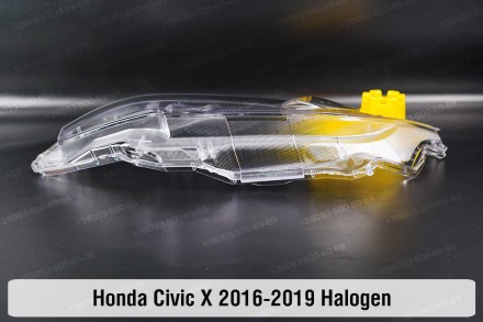 Скло на фару Honda Civic Halogen (2015-2019) X покоління ліве.
У наявності скло . . фото 7