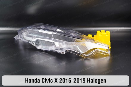 Скло на фару Honda Civic Halogen (2015-2019) X покоління ліве.
У наявності скло . . фото 6