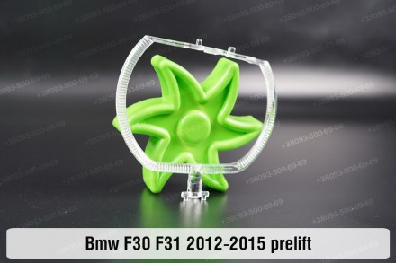Кольцо световод фары BMW 3 F30 F31 Xenon (2011-2015) дорестайлинг большое внешне. . фото 2