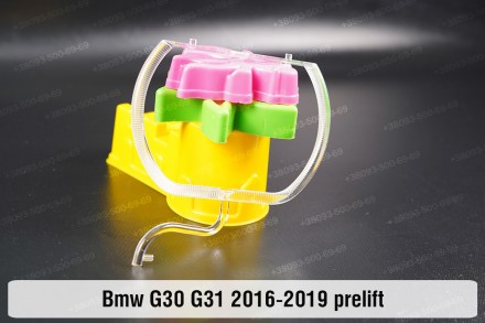 Кільце світловод фари BMW 5 G30 G31 Full LED (2016-2020) дорестайлінг велике зов. . фото 3