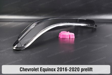 Скло на фару Chevrolet Equinox (2016-2020) III покоління дорестайлінг ліве.
У на. . фото 5