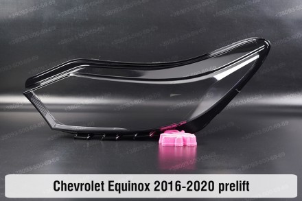 Скло на фару Chevrolet Equinox (2016-2020) III покоління дорестайлінг ліве.
У на. . фото 2