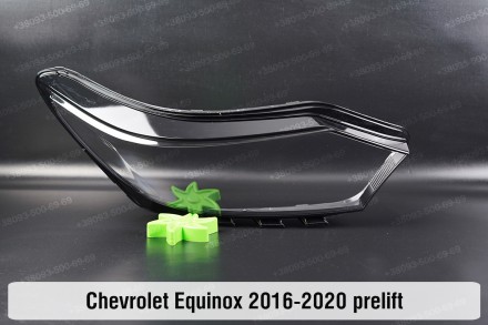 Скло на фару Chevrolet Equinox (2016-2020) III покоління дорестайлінг праве.
У н. . фото 2