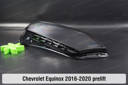 Скло на фару Chevrolet Equinox (2016-2020) III покоління дорестайлінг праве.
У н. . фото 8