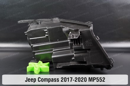 Новый корпус фары Jeep Compass MP552 (2017-2021) II поколение дорестайлинг левый. . фото 5