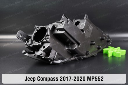 Новый корпус фары Jeep Compass MP552 (2017-2021) II поколение дорестайлинг левый. . фото 7