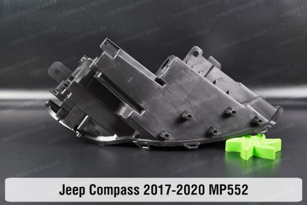 Новый корпус фары Jeep Compass MP552 (2017-2021) II поколение дорестайлинг левый. . фото 10
