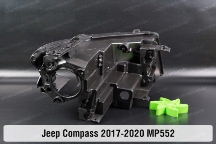 Новый корпус фары Jeep Compass MP552 (2017-2021) II поколение дорестайлинг левый. . фото 4