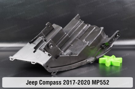 Новый корпус фары Jeep Compass MP552 (2017-2021) II поколение дорестайлинг левый. . фото 6
