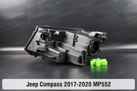 Новый корпус фары Jeep Compass MP552 (2017-2021) II поколение дорестайлинг правы. . фото 4