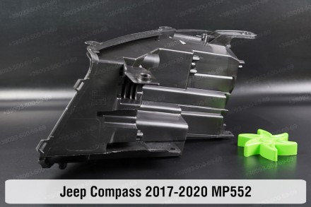 Новый корпус фары Jeep Compass MP552 (2017-2021) II поколение дорестайлинг правы. . фото 10