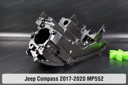 Новый корпус фары Jeep Compass MP552 (2017-2021) II поколение дорестайлинг правы. . фото 11