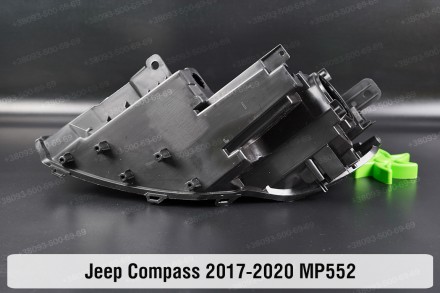 Новый корпус фары Jeep Compass MP552 (2017-2021) II поколение дорестайлинг правы. . фото 6