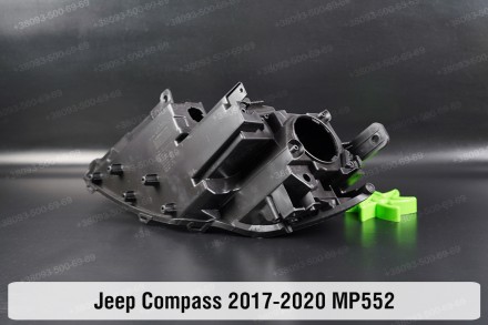 Новый корпус фары Jeep Compass MP552 (2017-2021) II поколение дорестайлинг правы. . фото 8