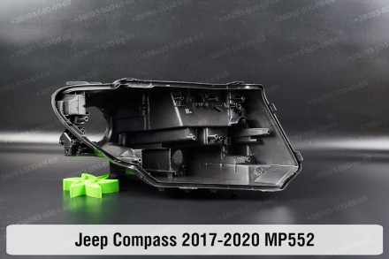 Новый корпус фары Jeep Compass MP552 (2017-2021) II поколение дорестайлинг правы. . фото 2
