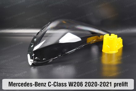 Стекло на фару Mercedes-Benz C-Class W206 (2021-2024) дорестайлинг левое.
В нали. . фото 10