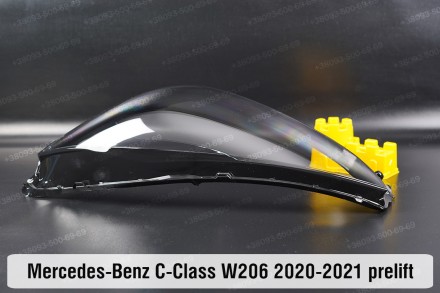 Стекло на фару Mercedes-Benz C-Class W206 (2021-2024) дорестайлинг левое.
В нали. . фото 6