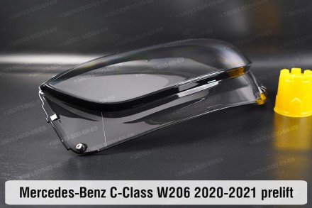 Стекло на фару Mercedes-Benz C-Class W206 (2021-2024) дорестайлинг левое.
В нали. . фото 9