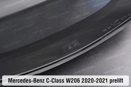 Стекло на фару Mercedes-Benz C-Class W206 (2021-2024) дорестайлинг левое.
В нали. . фото 11