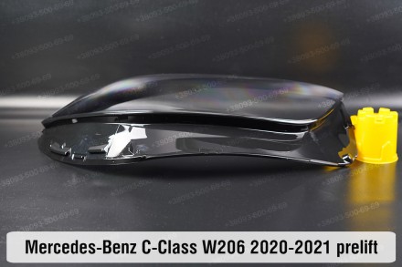 Стекло на фару Mercedes-Benz C-Class W206 (2021-2024) дорестайлинг правое.
В нал. . фото 4