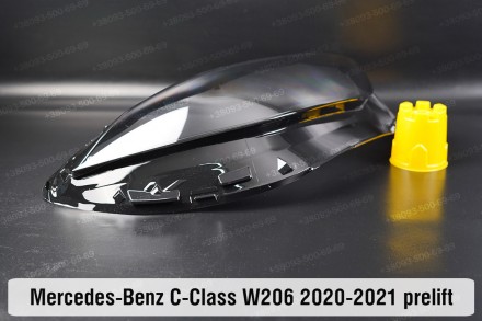 Стекло на фару Mercedes-Benz C-Class W206 (2021-2024) дорестайлинг правое.
В нал. . фото 9
