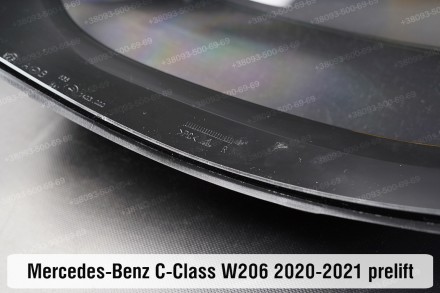 Стекло на фару Mercedes-Benz C-Class W206 (2021-2024) дорестайлинг правое.
В нал. . фото 8
