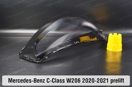 Стекло на фару Mercedes-Benz C-Class W206 (2021-2024) дорестайлинг правое.
В нал. . фото 7