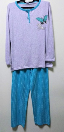 Женская пижама, производство Турция.
Для пошива использовалась мягкая и приятная. . фото 3