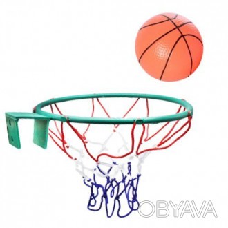 Игровой набор с баскетбольным кольцом будет отличным подарком ребенку. Выполнено. . фото 1