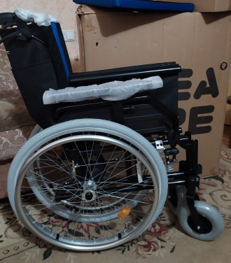 Стально-алюминиевая инвалидная коляска 
Vitea  Care  VCWК9AС    Польша

НОВАЯ. . фото 5