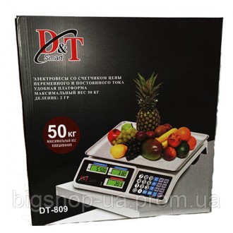 Весы торговые электронные Smart DT-809 - это отличное решение и прекрасный выбор. . фото 4