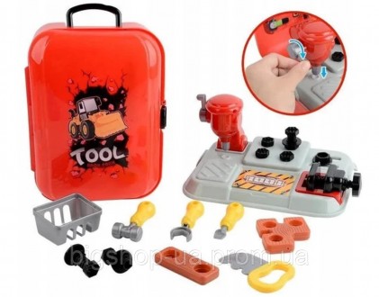 Портативный рюкзак Toy tool toy
Игровой набор с инструментами станет весьма поле. . фото 9