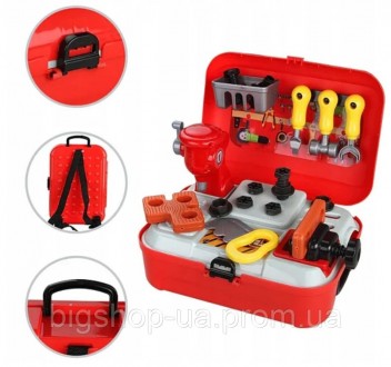Портативный рюкзак Toy tool toy
Игровой набор с инструментами станет весьма поле. . фото 4