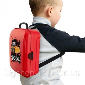Портативный рюкзак Toy tool toy
Игровой набор с инструментами станет весьма поле. . фото 6