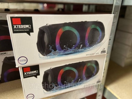 Колонка BIG XTEREM2 со светящимся динамиками RGB Bluetooth Мощная акустика
Предс. . фото 8