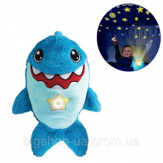 Детская плюшевая игрушка ночник-проектор АКУЛА Star Bellу Dream
Что подарить реб. . фото 5